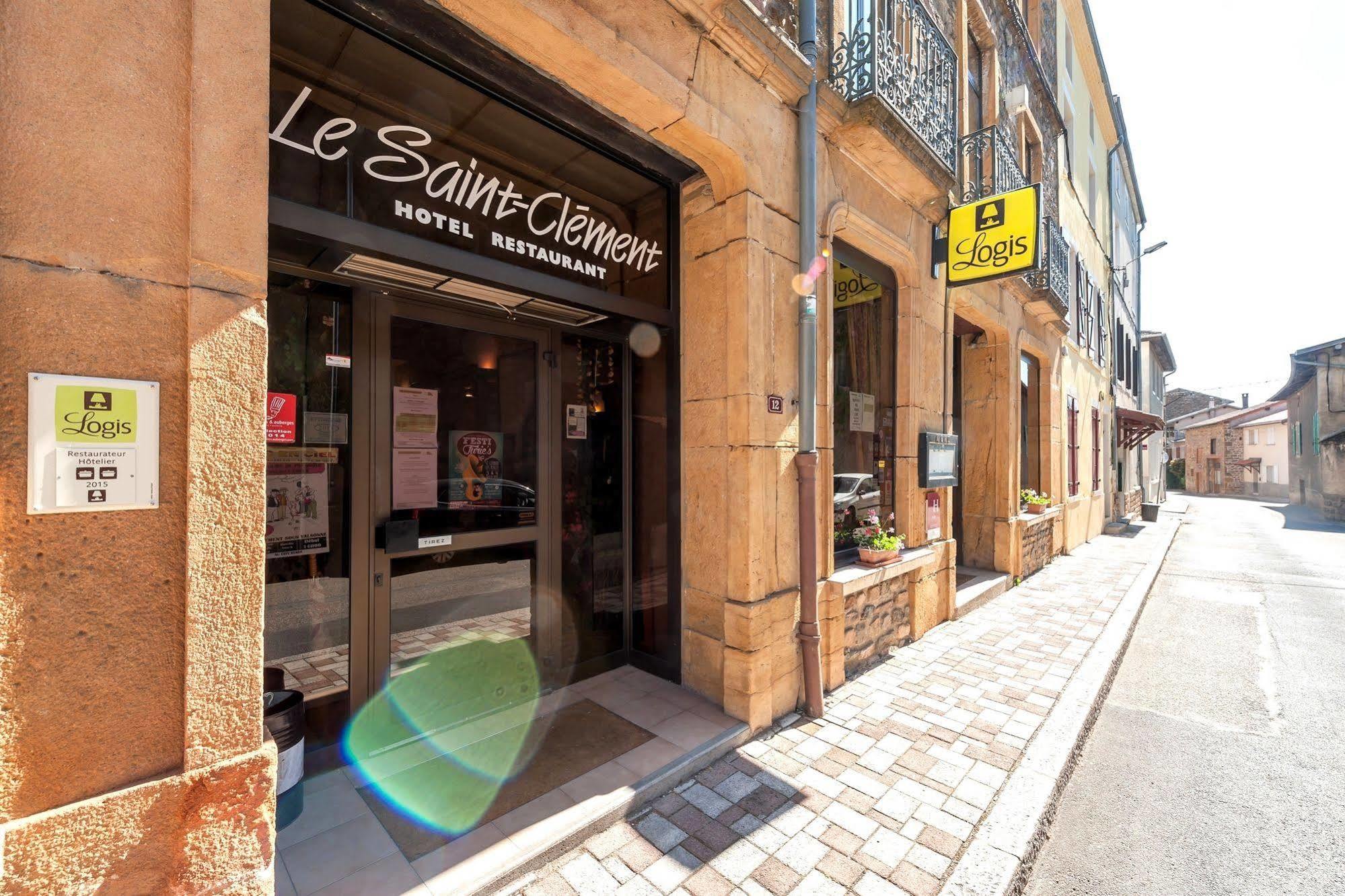 Hotel Restaurant Le Saint Clement Екстер'єр фото